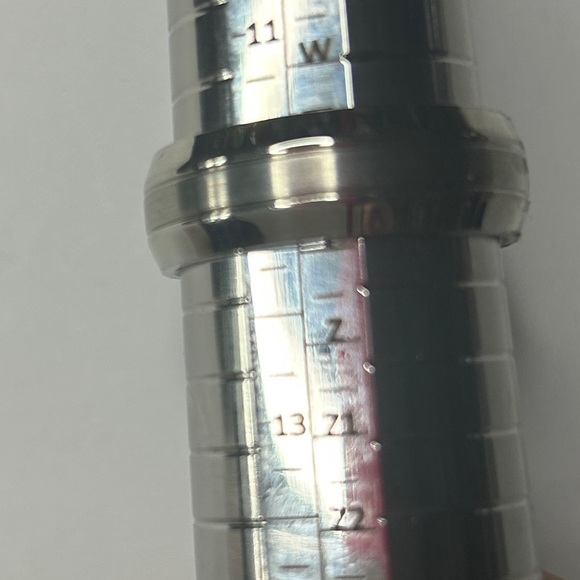 Stainless Steel Mens Band Ring - Picture 2 of 2